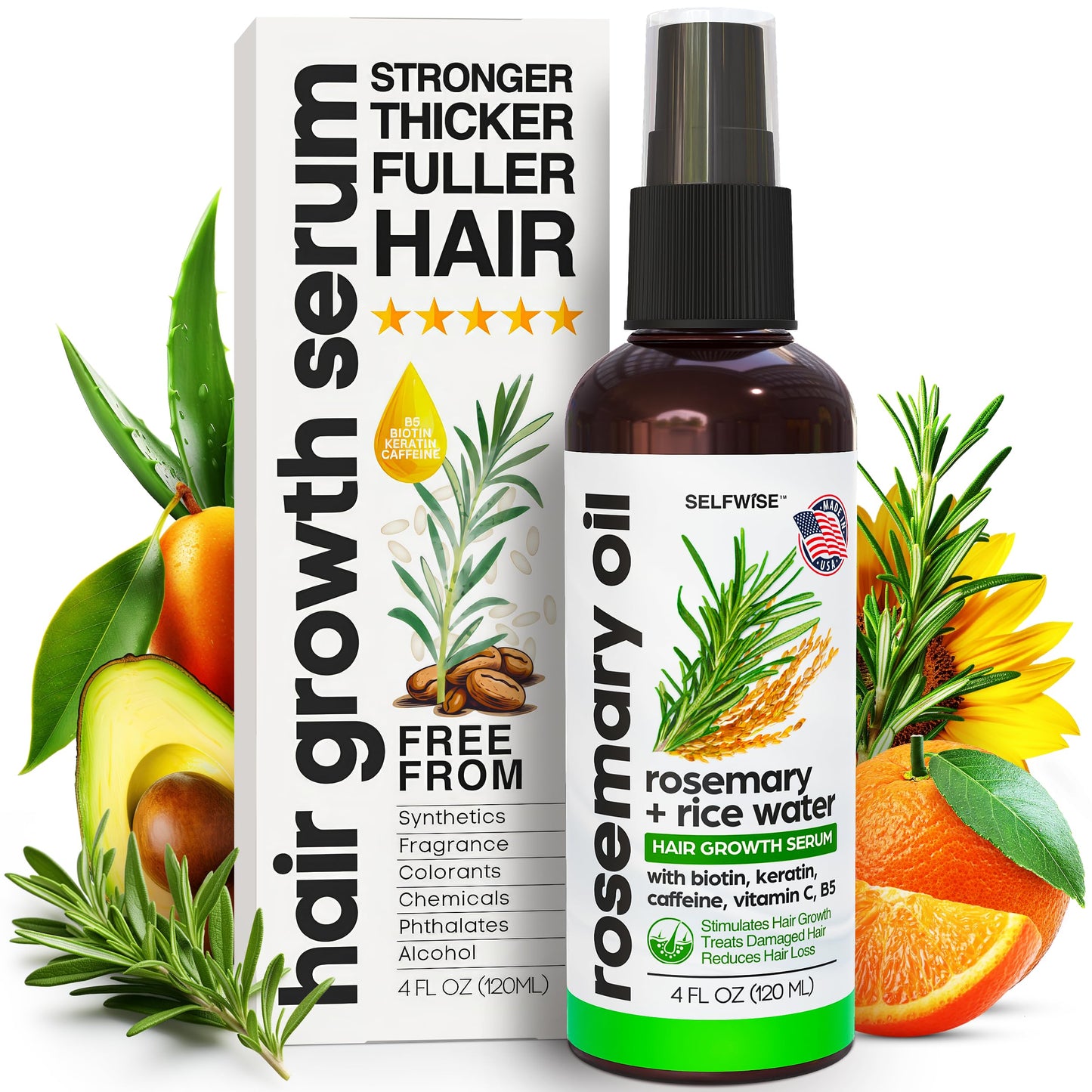 Rosemary Rice Water Scalp Spray