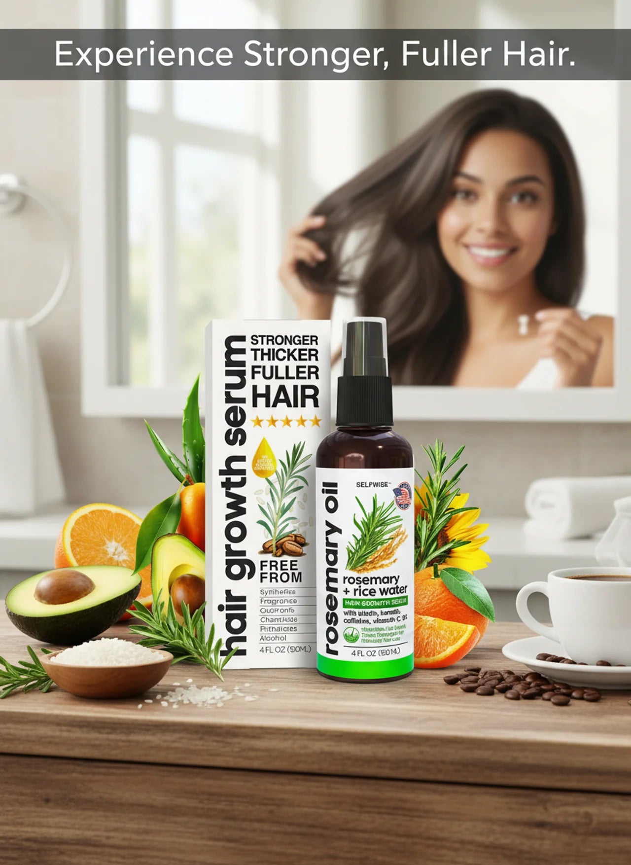 Rosemary Rice Water Scalp Spray