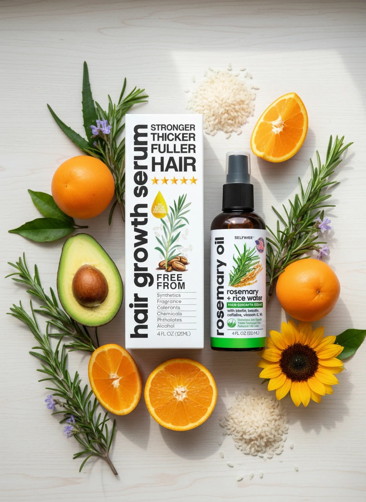 Rosemary Rice Water Scalp Spray